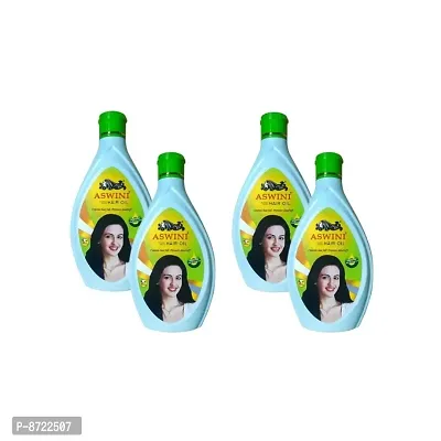 Aswini Hair Fall  Dandruff Hair Oil - 360ml (Pack Of 4)-thumb0
