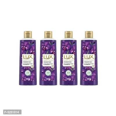 Natural Black Orchid Scent Juniper Oil Body Wash - 245ml (Pack Of 4)