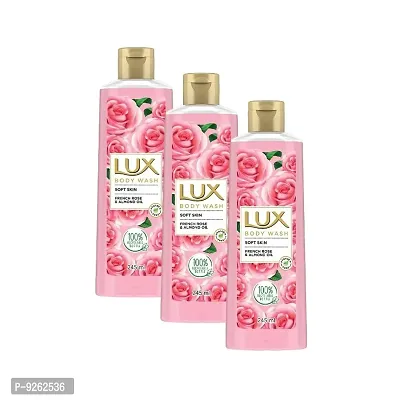 Lux Soft Skin Body Wash - Pack Of 3 (245ml)