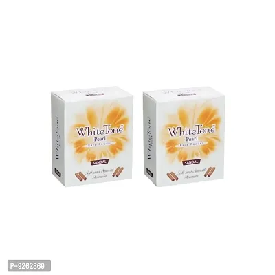 WhiteTone Pearl Sandal Face Powder - 50g (Pack Of 2)