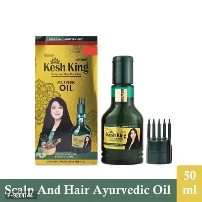 Kesh King Ayurvedic Scalp and Hair Medicine Ayurvedic Oil - 50ml-thumb0