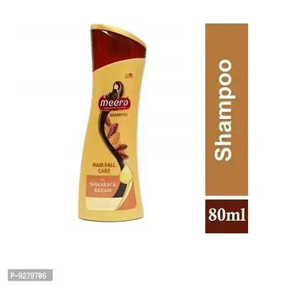 Meera Hair Fall Care Shampoo - Shikakai  Badam, For Strong  Healthy Hair Bottle (80ml)