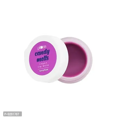 Plum Candy Melts Vegan Berry Feast Lip Balm - 12g (Pack Of 4)-thumb2