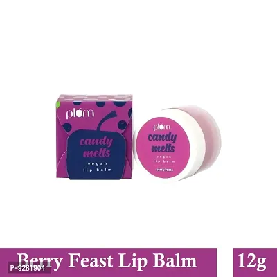 Plum Candy Melts Vegan Lip Balm - Berry Feast (12gm)
