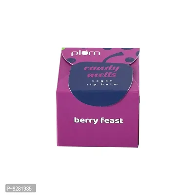 Plum Vegan Berry Feast Lip Balm - Pack Of 1 (12g)
