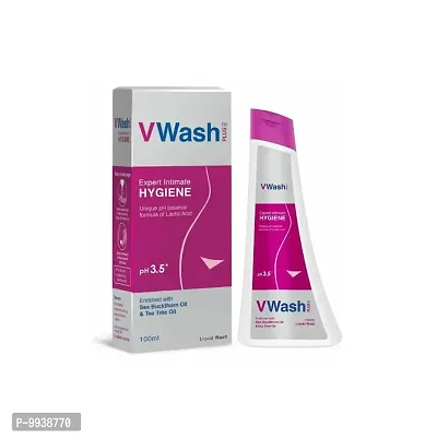 VWash Plus Intimate Hygiene Wash - Pack Of 1 (100ml)-thumb0