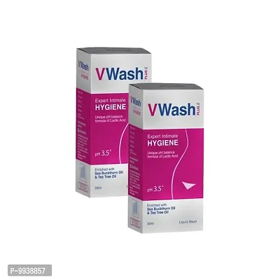 VWash Plus Expert Intimate Hygiene - 20ml (Pack Of 2)