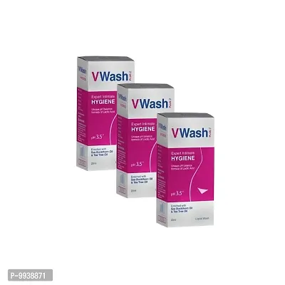 VWash Plus Expert Intimate Hygiene - 20ml (Pack Of 3)