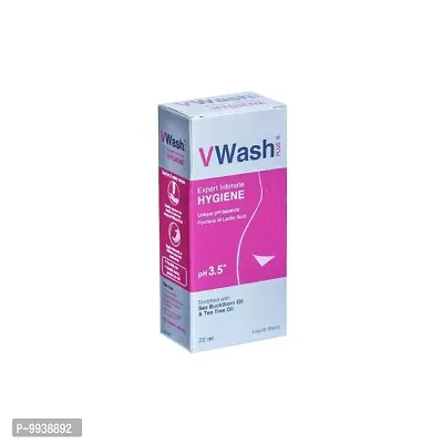 VWash Plus Expert Intimate Hygiene With Tea Tree Oil Liquid Wash - 20ml-thumb0