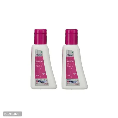 VWash Plus Intimate Hygiene Wash - Pack Of 2 (20ml)