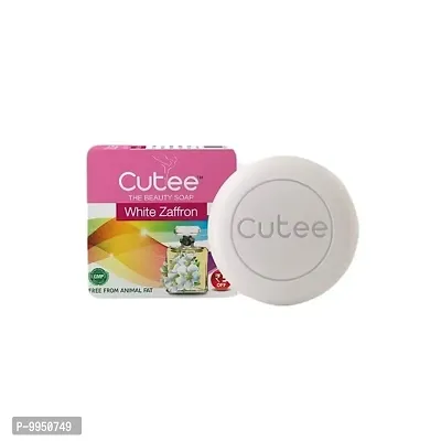 Cutee The Beauty White Zaffron Soap - Pack Of 1 (100g)-thumb0