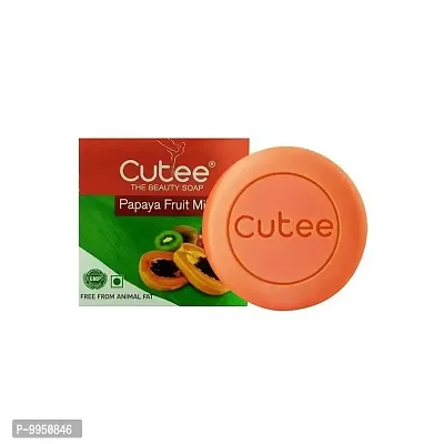 Cutee Papaya Fruit Mix Soap - 100g