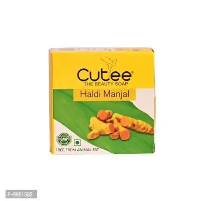 Cutee Haldi Manjal The Beauty Soap - 100g-thumb0