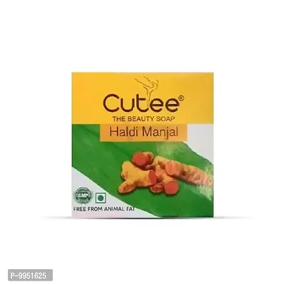 Cutee Haldi Manjal Soap - 100g-thumb0