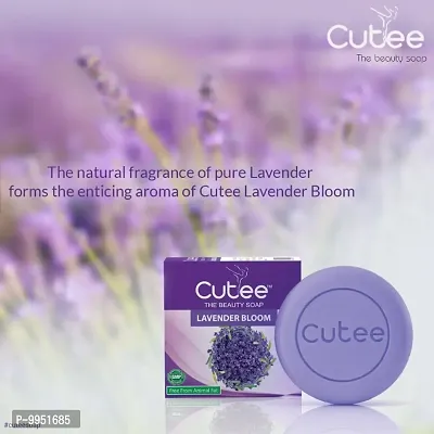 Cutee Lavender Bloom The Beauty Soap - 100g-thumb2