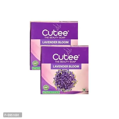 Cutee Lavender Bloom The Beauty Soap - 100g (Pack Of 2)