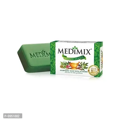 Medimix Hand Made Ayurvedic Soap - 75g (Pack Of 2)-thumb2