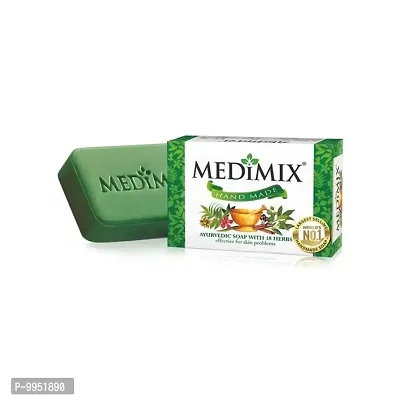 Medimix Hand Made Ayurvedic Soap - 75g (Pack Of 3)-thumb2