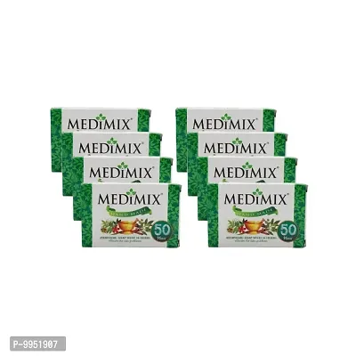 Medimix Hand Made Ayurvedic Soap - 75g (Pack Of 8)
