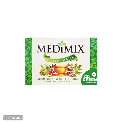 Medimix Classic Ayurvedic Bathing Soap with 18 Herbs (75gm)
