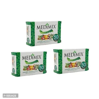 Medimix Classic Ayurvedic Bathing Soap - Pack Of 3 (75gm)