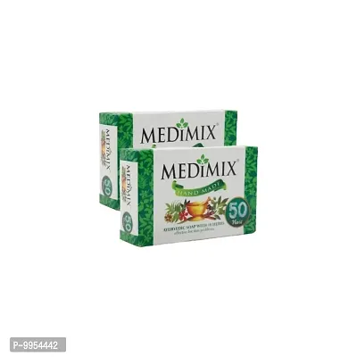 Medimix Hand Made Ayurvedic Soap - 20g (Pack Of 2)-thumb0