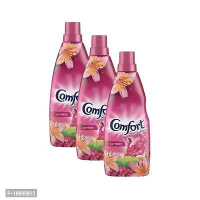 Natural Fabric Conditioner Lily Fresh - (860ml), Pack Of 3