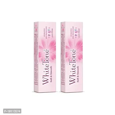 White Tone Soft  Smooth Face Cream - 25gm (Pack Of 2)-thumb0