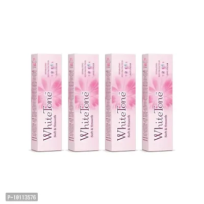 White Tone Soft  Smooth Face Cream - 25gm (Pack Of 4)