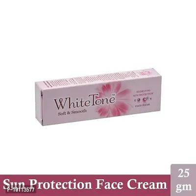 White Tone Soft  Smooth Hydrating Sun Protection Face Cream - 25g