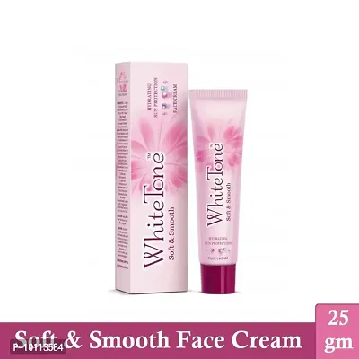 White Tone Hydrating Sun Protection Face Cream - Pack Of 1 (25g)