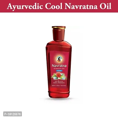 Ayurvedic Cool Navratna Oil - (200ml)