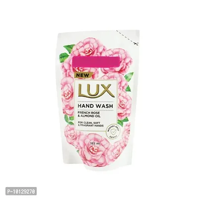 Lux French Rose  Almond Oil Hand Wash - 185ml-thumb0