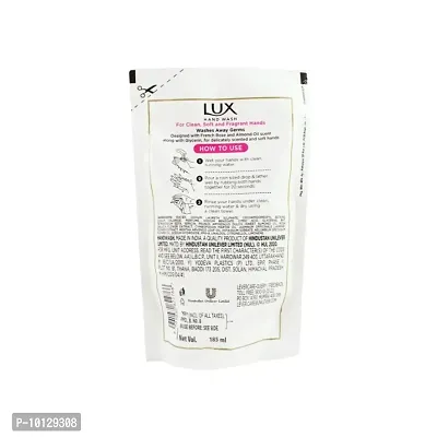 Lux French Rose  Almond Oil Hand Wash - 185ml (Pack Of 3)-thumb2