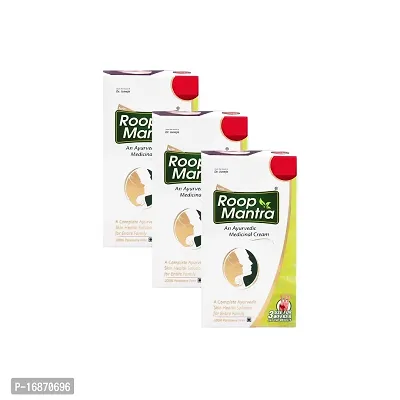 Roop Mantra Ayurvedic Cream - Pack Of 3 (15g)