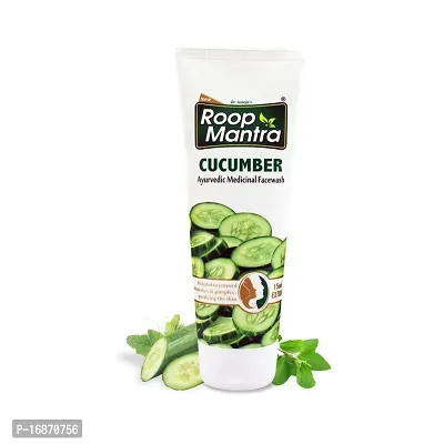 Roop Mantra Cucumber Ayurvedic Medicinal Face Wash (100ml)