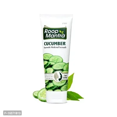 Roop Mantra Cucumber Herbal With Neem and Aloe Vera Face Wash (50ml)