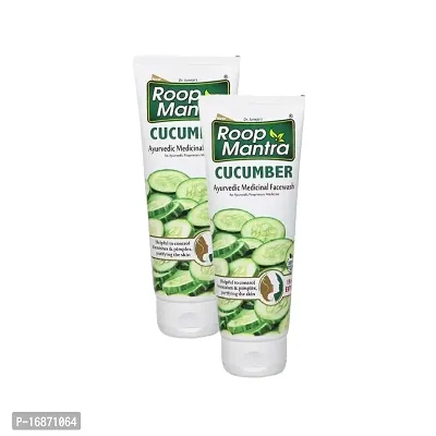 Roop Mantra Cucumber Herbal FaceWash - Pack Of 2 (50ml)