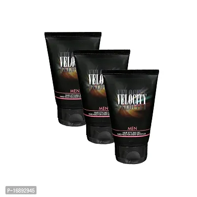 Velocity Men Hair Styling Gel - Pack Of 3 (50g)-thumb0