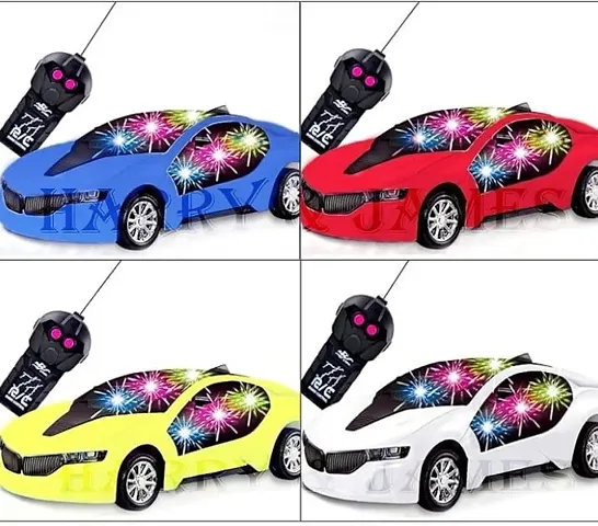 Remote Control Racing Car Toy for Kids Pack of 4