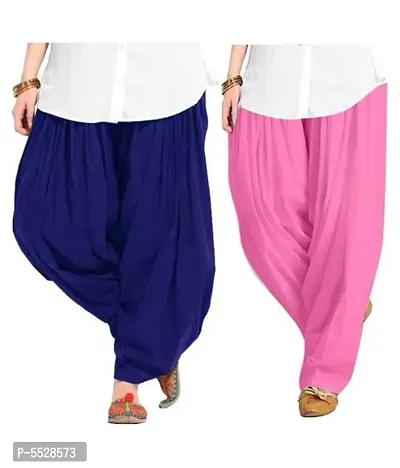 WOMEN COTTON SEMI PATIALA (pack of -2)-thumb0