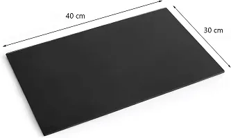 Homes Glass Cutting Chopping Kneading Board For Kitchen Tempered Glass | Large | 40 X 30 Cm-thumb1