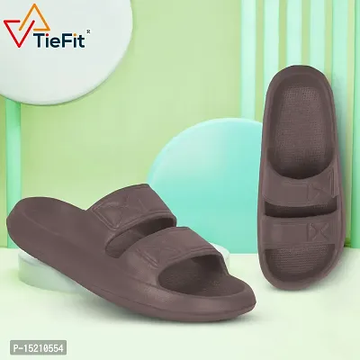 Mens thick sole on sale slides