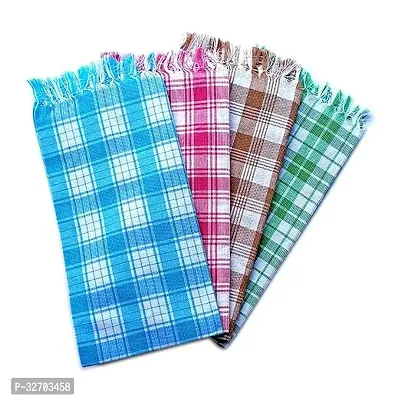 Stylish Cotton Bath Towel 360 GSM 30 x 60 inch Set of 4