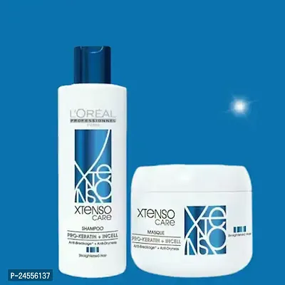 L'Oreal Professionnel Original Xtenso Care Shampoo  Mask Combo For Straightened Hai-thumb0