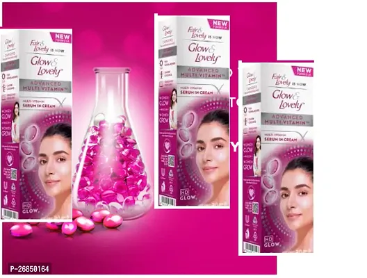 Glow  Lovely Advanced Multivitamin Face Cream 25 gpack of 3