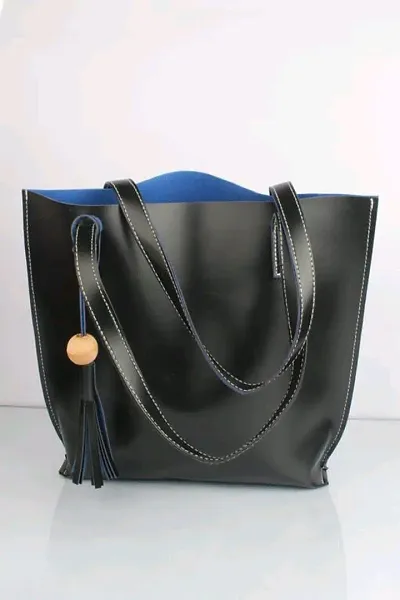Classic Solid PU Handbags For Women
