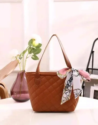 Classic Solid PU Handbags For Women