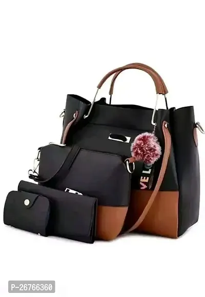 Stylish Combos Of 4 Handbags For Women-thumb0