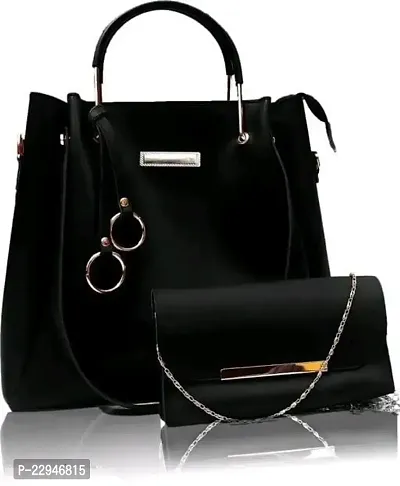 High Quality Designer Womens Shoulder Bags 3 Pcs/Set PU Leather Handbags Set For Women Luxury Purse-thumb0